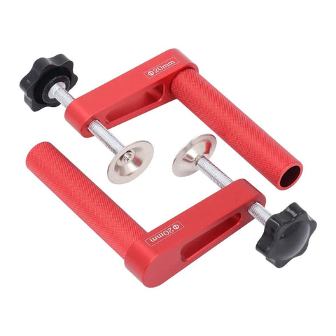 Two Pack 20mm Aluminum Bench Dog Clamps With Fast Hold Down Table Clamp For Woodworking Fits Standard 20mm Dog Holes
