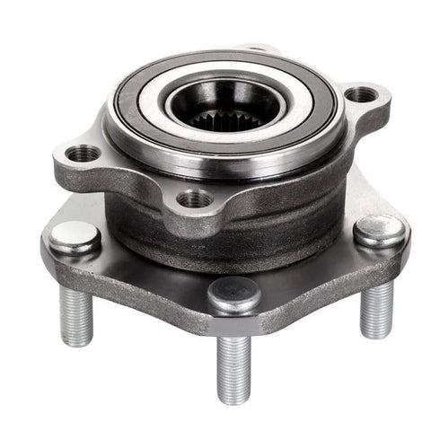 Drop-In Ready To Roll 4-Piece Front And Rear Wheel Bearing Hubs Assembly Kit For Nissan Rogue And Rogue Sport FWD 2014-2019 2017-2019 Complete Hub Bearings Set close-up