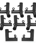 One And Three Eighths Inch Golf Simulator Enclosure Corner Kit 8 Pack No Weld Heavy Duty Frame Fittings For One Inch EMT Conduit