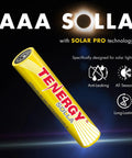 Rechargeable NiMH AAA Battery 600mAh For Outdoor Solar Lights 12 Pack No Leak Design UL Certified