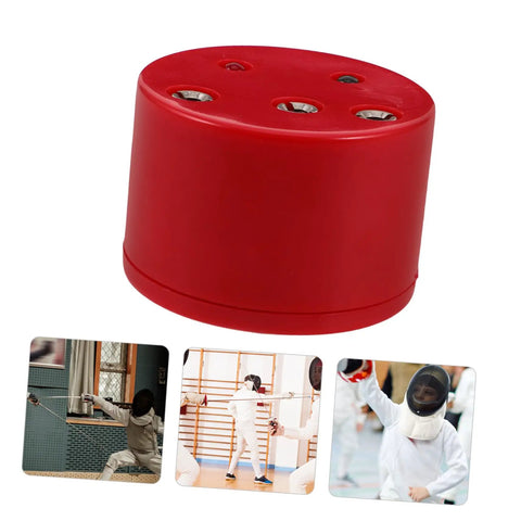 Red Fencing Electric Tester Tool Kit For Epée And Foil, Essential High Impact Accurate Measurement Set For Practice Training Tournaments