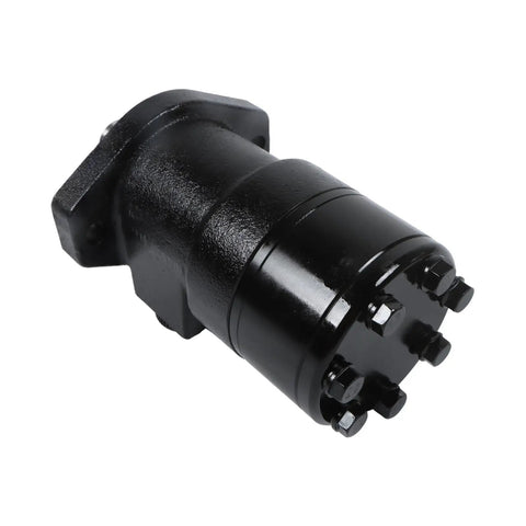 Beast Hydraulic Motor 103-1037 Replacement for Eaton Char-Lynn S Series With 11.4 Cu In Per Rev Displacement and 304 RPM High Torque Low Speed Orbital Powerhouse for Construction, Agriculture, and Mining black hydraulic motor with mounting flange