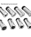 Eight piece 5C Collet Block Set For Milling Machines And Lathes, Tool Steel, Hardened And Ground For Flatness And Parallelism
