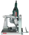 Heavy Duty Bench Cut Off Stand For 230 Millimeter Angle Grinders Tough As Nails Grind Rig with sturdy frame and precise adjustments.