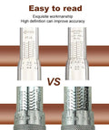 Comparison of scale readings on 1/2-Inch Drive Click Torque Wrench Set Dual Direction Adjustable High Precision Wrench