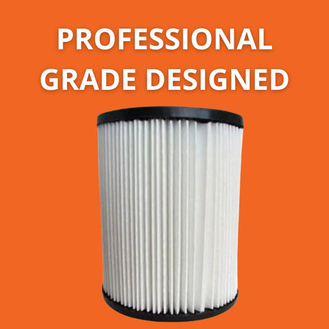 OEM Micron Vacuum Filter For Paper Dust Bags Heavy Duty High Efficiency Filtration That Captures Fine Dust From Drywall And Sheetrock