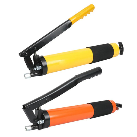 Portable Grease Gun Tool With 21 Oz Load And Anti Slip Lever Handle For Leakproof Lubrication Of Motors, Bikes, Tractors, And Machinery