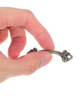 Hand holding Retro Drawer Knobs Vintage Jewelry Box Pulls Metal Cabinet Handles furniture hardware