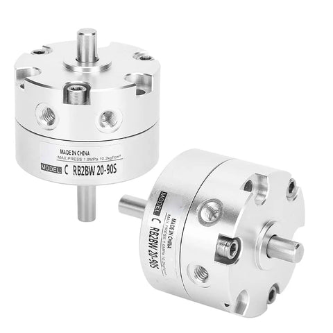 Beefy Stainless Steel Vane Type Rotary Pneumatic Air Cylinder 20mm Bore For Industrial Automation And Robotics, Heavy Duty Build