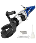 Portable Handheld Electric Rebar Bender With Pure Copper Motor For Builders And Contractors with tools and accessories.