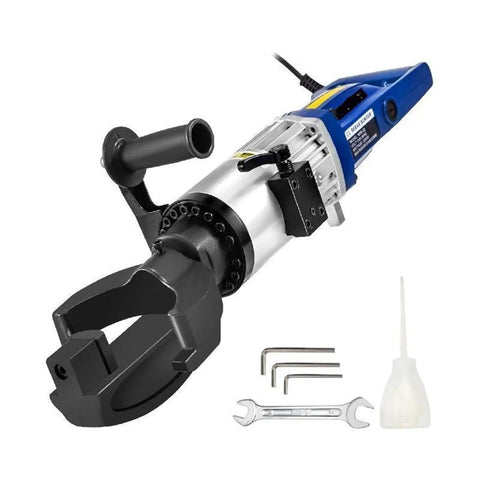 Portable Handheld Electric Rebar Bender With Pure Copper Motor For Builders And Contractors with tools and accessories.