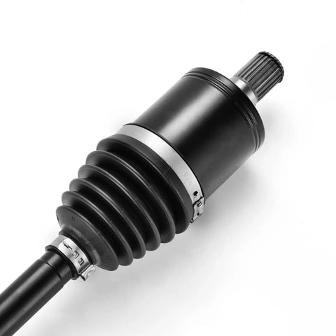 Front CV Axle For Can Am Defender HD10 XMR 2019 2020 2021 2022 2023 And Traxter HD10 XMR 705402420, 4340 chromoly steel, black boot