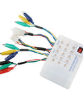 No Sweat Brushless Motor Controller Tester And Rugged Electric Vehicle Diagnostic Kit For Electric Bikes with multi-colored leads.