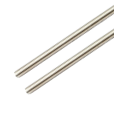 304 Stainless Steel Fully Threaded Rod Three Eighths Inch Diameter 12 Inch Length UNC 16 Threads Per Inch Set Of 4 Heavy Duty