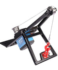 Rugged One Tenth Scale RC Crawler Tow Truck Build Kit Upgrades With Dual Bracket Crane Arm Wrecker Kit And Servo
