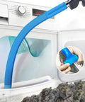 Universal Vacuum Hose Attachment For Dryer Vent Cleaning Kit Fits All Vacuums Blue Deep Reach For Behind Appliances And Narrow Spaces