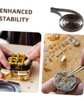 4 Piece Mechanical Clock Main Spring Repair Kit For Wind Up Alarm Clocks Replacement Parts And DIY Timepiece Restoration