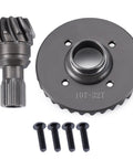Traxxas X Maxx Front And Rear Helical Diff Ring Pinion Gear Kit Carbon Steel 32 Tooth Bevel Gear Module One Point Six