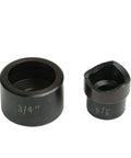3/4 Inch Conduit Punch And Die Set For Hydraulic Knockout Driver Pro Grade Heavy Duty 1.05 Inch Hole 9 Ton Punching Capacity