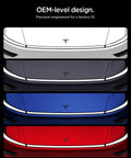 Tesla Model Y Front Emblem Hood Badge With Ultra Strong Adhesion Car Wash Safe Centered Alignment Kit For 2025 2026 Premium And Performance