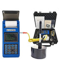 Rock Solid Digital Hardness Tester Meter featuring built in thermal printer and calibration block in portable case.
