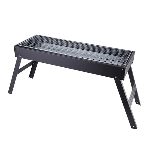 Portable Stainless Steel BBQ Grill For Camping And Picnics Lightweight Foldable Outdoor Grill With Durable Iron Construction