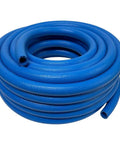 Blue Flexible PVC Resin Hose Tubing, 19 mm 0.75 Inch ID, 1 MPa Max Pressure, Industrial Fluid Transfer and Pneumatic Applications coiled