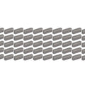 Steel Keystock 12mm By 4mm By 4mm Gray 50 Piece Set For Locksmiths And Machinists arranged in rows for precise fits