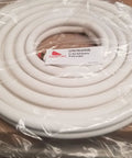 Coiled Insulated Copper Twin Line Set For Ductless Mini Split Systems 25 Feet with One Quarter By Three Eighths Inch Copper Tubing