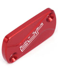 Front And Rear Brake Fluid Reservoir Cap For Dirt Bikes CR125R CR250R CRF150R CRF250R CRF250X CRF250F CRF450R CRF450RX CRF450X CRF450L Red Finish