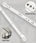 Get Rid Of Sticky Drawers With These Rock Solid 12 Inch Drawer Slides One Pair Smooth Extension Glides alloy steel runners close up.