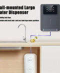 Wall Mounted Water Dispenser With Child Lock Five Temperature Settings Three Volume Levels 2200W for home and office