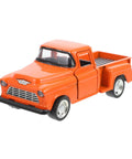 Totally Realistic Small Pickup Truck Model Miniature Figurine For Home Decor And Tabletop Display, orange collectible vehicle