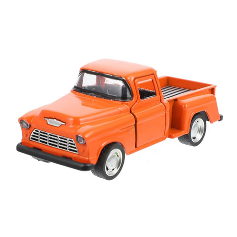 Totally Realistic Small Pickup Truck Model Miniature Figurine For Home Decor And Tabletop Display, orange collectible vehicle