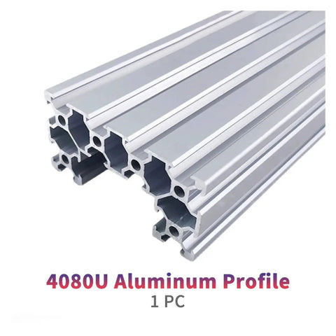 Top Shelf 4080U V Slot Aluminum Profile For Smooth 3D Printer Setups And Sweet CNC Bench Builds. 1000mm robust profile.