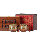 Kick Up Your Pantry Game With These Premium Ceramic Sealed Storage Jars For Loose Tea And Coffee Beans Featuring Ridiculously Tight Lids Really Cool Retro Double Bin Gift Box Organizer with decorative jars and gift box.