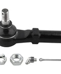 2 Piece Front Outer Tie Rod Ends Kit For Dodge Dakota 1997 To 1999 2WD And Dodge Durango 1999 2WD Replacement ES3399 Auto Steering Tie Rod End Set, black metal