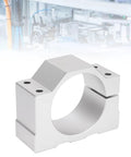 65mm Aluminum Spindle Clamp Motor Mount For CNC Router Durable Aluminum Alloy Motor Holder With Easy Install Includes 4 Screws Stable Vibration-Resistant Mount For Precise Machining
