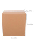 Budget Friendly 15 Pack Small Cardboard Boxes 15x15x15 Cm Square Shipping Boxes Corrugated Cartons For Mailing Moving And Storage Great For Small Biz Supplies