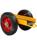 Heavy Duty Panel Dolly for Drywall and Stone Tiles 2204 Lb Capacity Two Wheel Hand Truck Cast Iron Frame Rustproof Welded Build for Glass Panels and Tile Installations, with 20cm wheels and 35cm frame