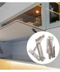 Adjustable Opening Cabinet Bed Lift Up Hinge for Cabinet Doors and Sofa Flaps, Easy Angle Control, heavy duty support in cabinet.