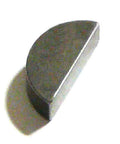 Woodruff Key One Quarter Inch By Seven Eighths Inch Din 6888 Replacement For Ford And New Holland Machinery And Tractors High Quality Aftermarket Replacement Durable Precision Key