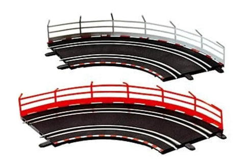 Guardrail Fence 10 Pack Section Add On For GO And Digital 143 Slot Car Racing Sets Keeps Cars From Flying Off The Track