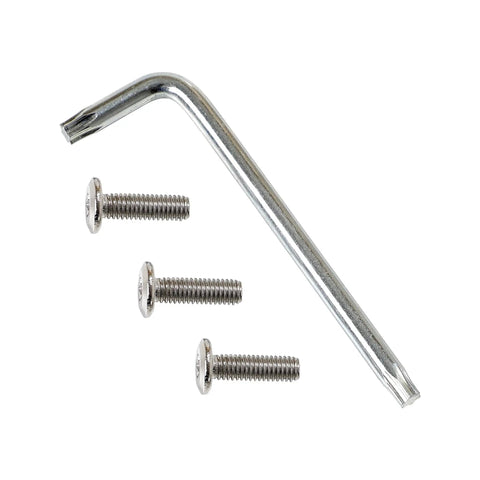 Real Deal M6 Stainless Steel License Plate Screws For Toyota Land Cruiser 250 2024 Plus Anti Theft Tamper Proof Security Bolts with Torx Key