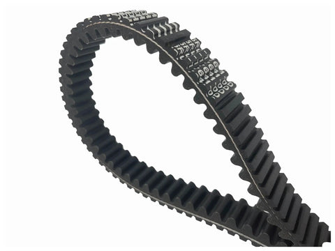 Rock Hard V Drive Transmission Belt For Yamaha Grands Majesty 400 Motorbike Years 2005 To 2014, oil resistant design shown.