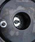Close-up view of Fresh Vacuum Power Brake Booster Without Master Cylinder For Audi Tt Volkswagen Beetle 02 10 solid steel interior.