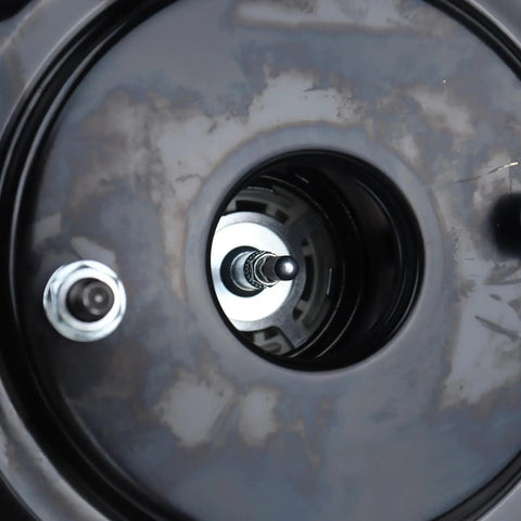 Close-up view of Fresh Vacuum Power Brake Booster Without Master Cylinder For Audi Tt Volkswagen Beetle 02 10 solid steel interior.