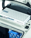 SFHA 50 Active HEPA Filter For S4 S5 S6 And S8 Vacuum Cleaners Replacement Part shown inside vacuum model with open compartment
