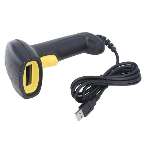 USB Wired Barcode Scanner Handheld Reader 1D 2D Fast Accurate Scanning With 640x480 CMOS Image Sensor, plug-and-play design
