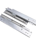 Floor Mount Soft Close Drawer Slides With Full Extension Undermount Runners, Beefy Steel Rails That Handle Up To 88 Lb, 200mm Pair